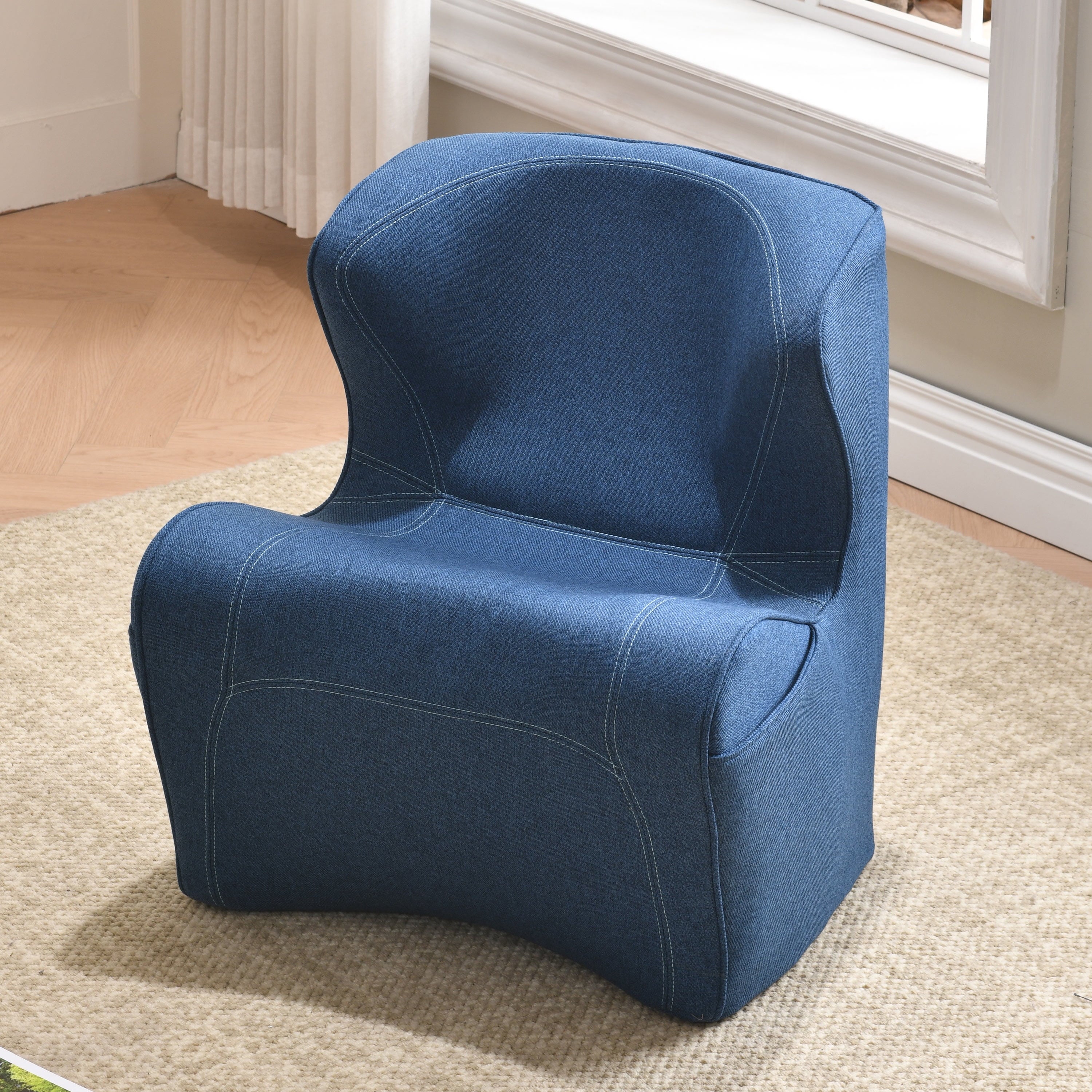 ErgoLounge Pro Ergonomic Gaming Sofa Chair - Portable Lumbar Support Recliner for Small Spaces, 3D Posture Corrector with Lightweight Design