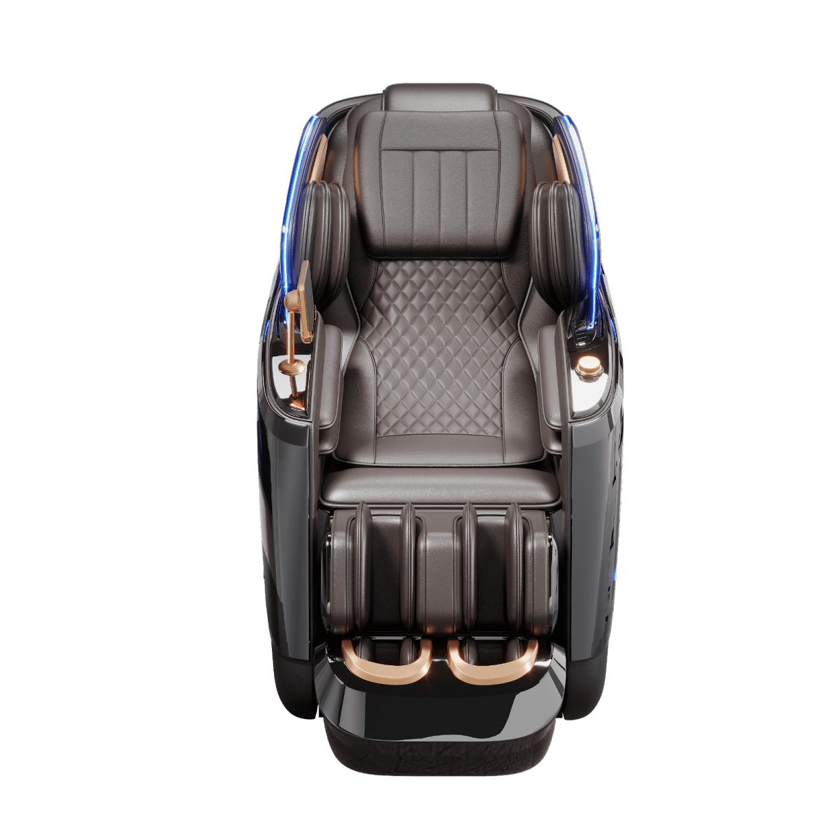 SL Track 4D Smart Massage Chair with AI Body Scanning, Zero Gravity, Heated Back & Legs, Bluetooth Speakers – Full Body Air Compression for Home Spa Relaxation